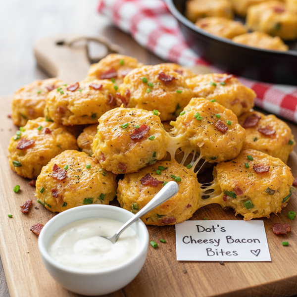 Dot's Cheesy Bacon Bites recipe