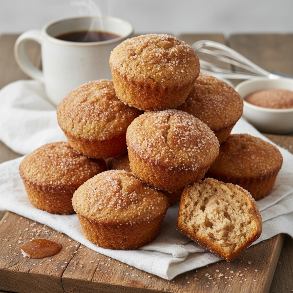 Doughnut-Style Muffins recipe