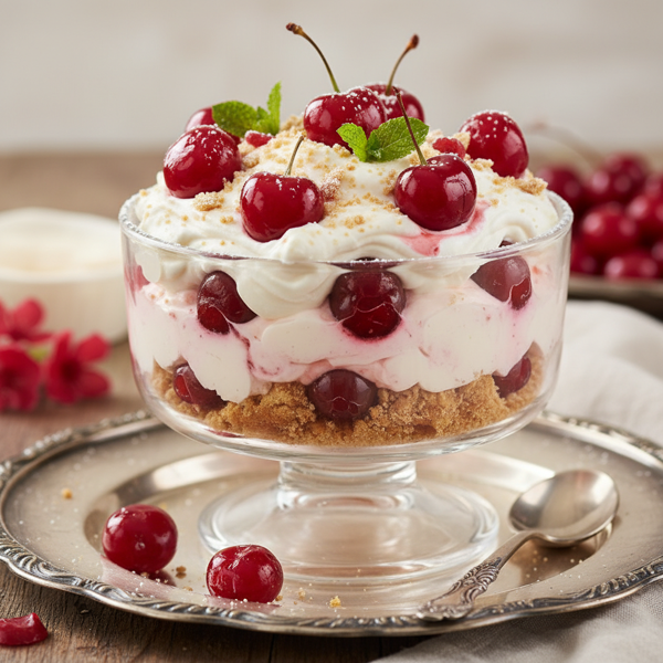 Dreamy Cherry Ritz Cracker Delight recipe