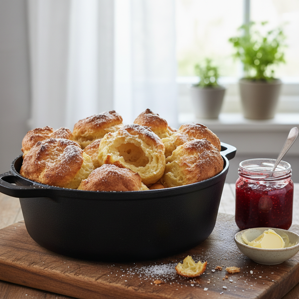 Dutch Oven Popovers recipe