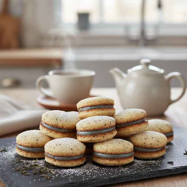 Earl Grey Infused Italian Kisses recipe