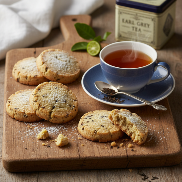 Earl Grey Infused Shortbread Delights recipe