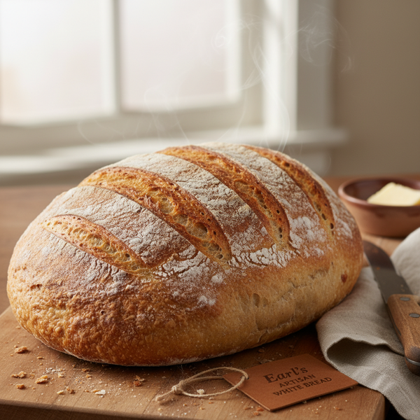 Earl's Artisan White Bread recipe