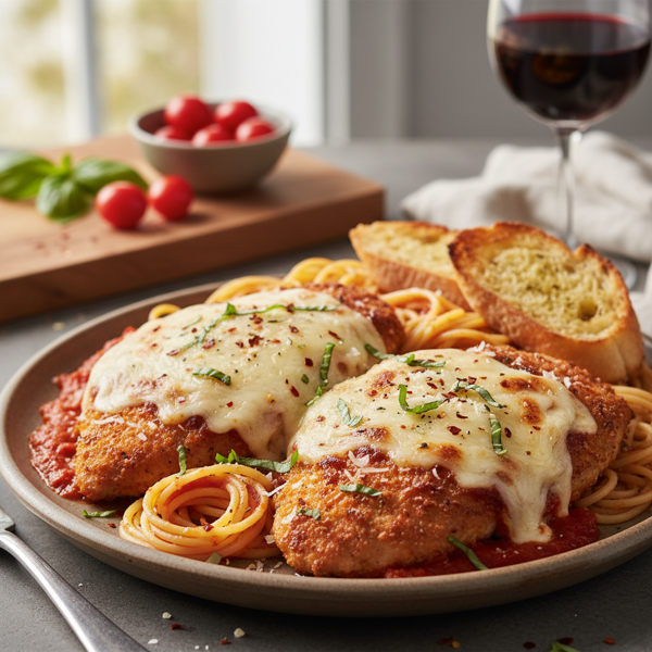 Easy Baked Chicken Parmesan Delight recipe