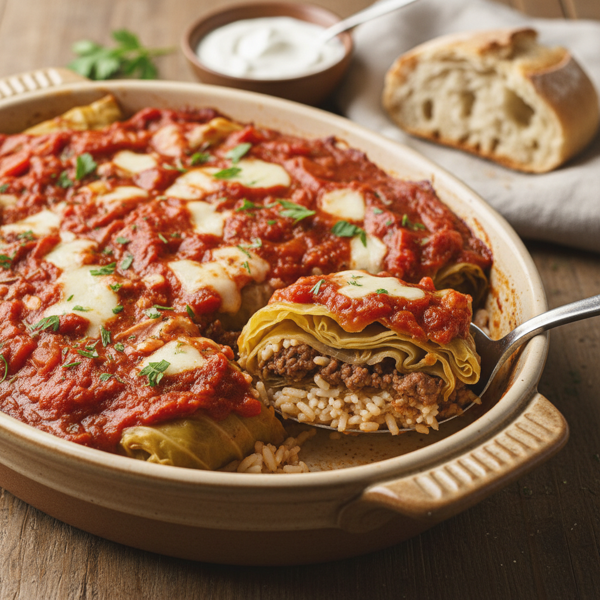 Easy Cabbage Roll Casserole recipe