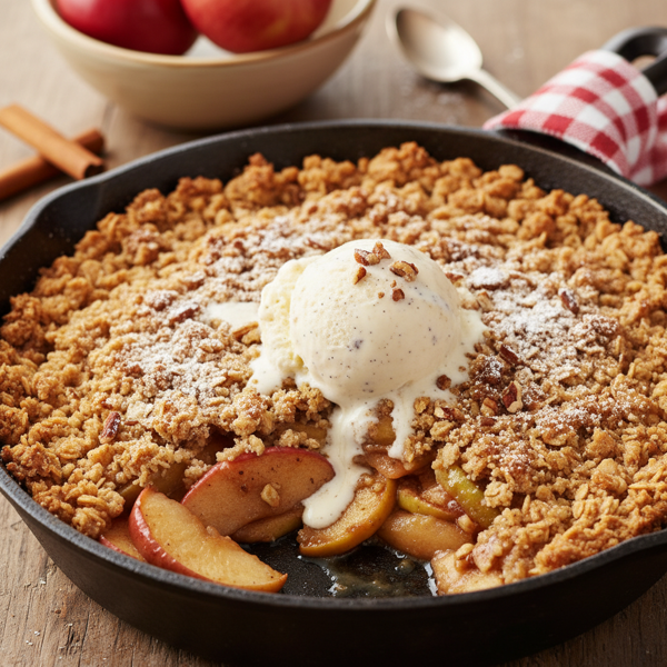 Easy Cinnamon Apple Crisp Delight recipe