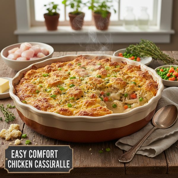 Easy Comfort Chicken Casserole recipe