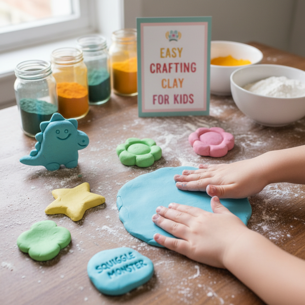 Easy Crafting Clay for Kids recipe