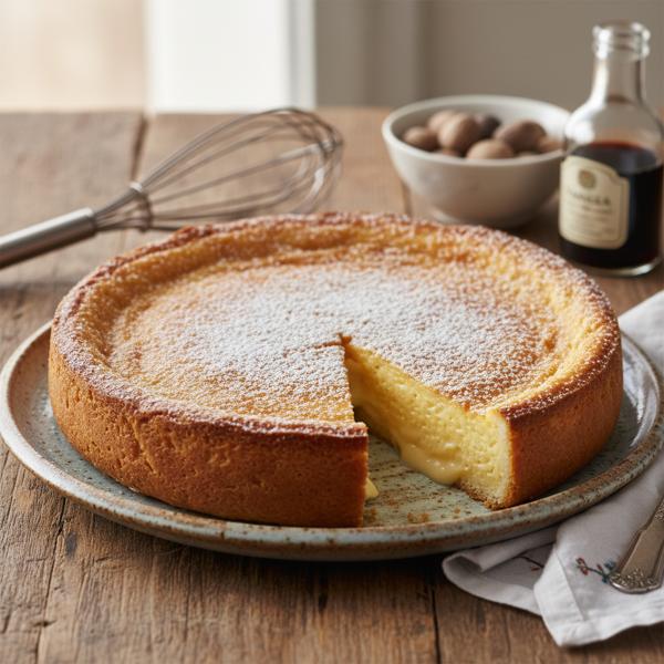 Easy Crustless Custard Pie recipe