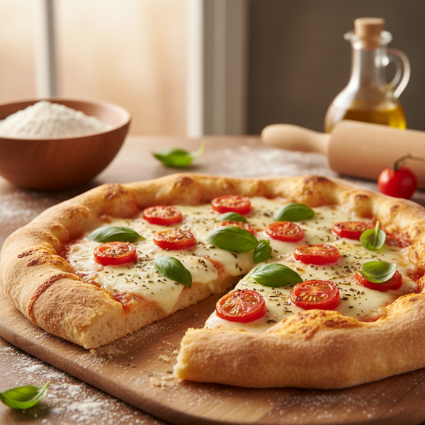 Easy Gluten-Free & Yeast-Free Pizza Crust recipe