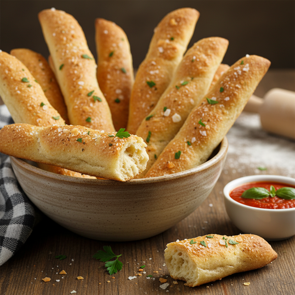 Easy Homemade Breadsticks recipe