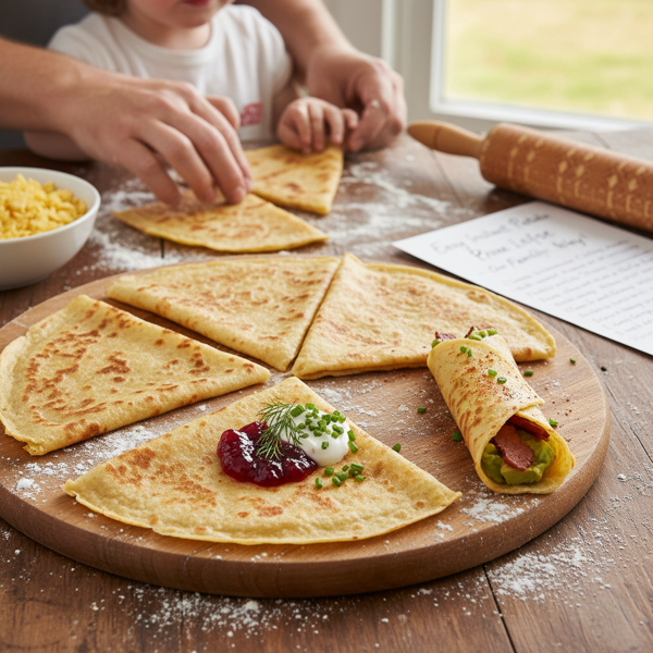Easy Instant Potato Lefse with a Family Twist recipe