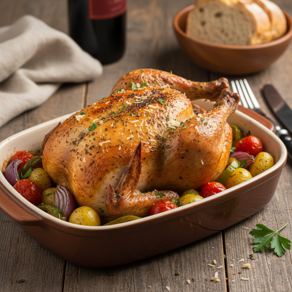 Easy Italian Baked Chicken recipe