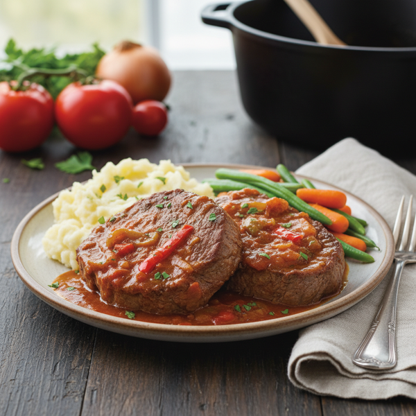Easy Slow-Cooked Swiss Steak recipe