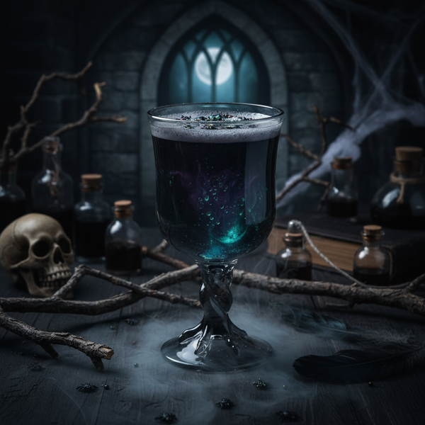 Eerie Black Halloween Elixir recipe