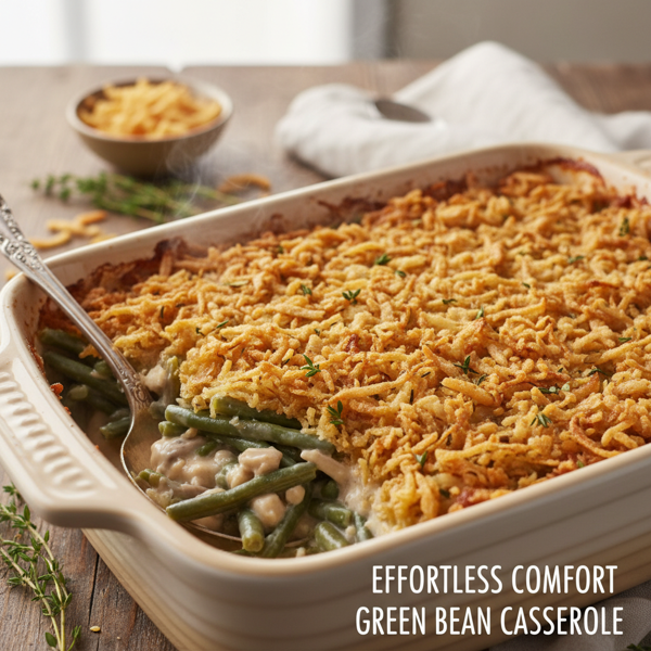 Effortless Comfort Green Bean Casserole recipe