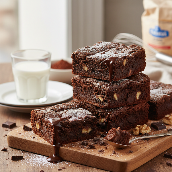 Egg-Free Decadent Brownies recipe