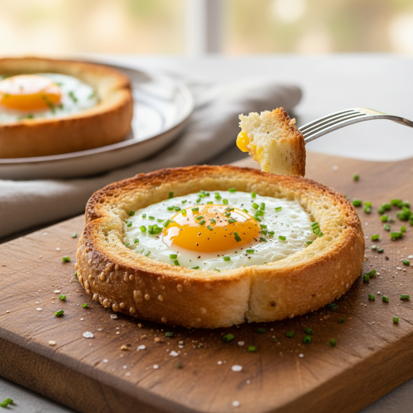 Egg in a Toasted Basket recipe