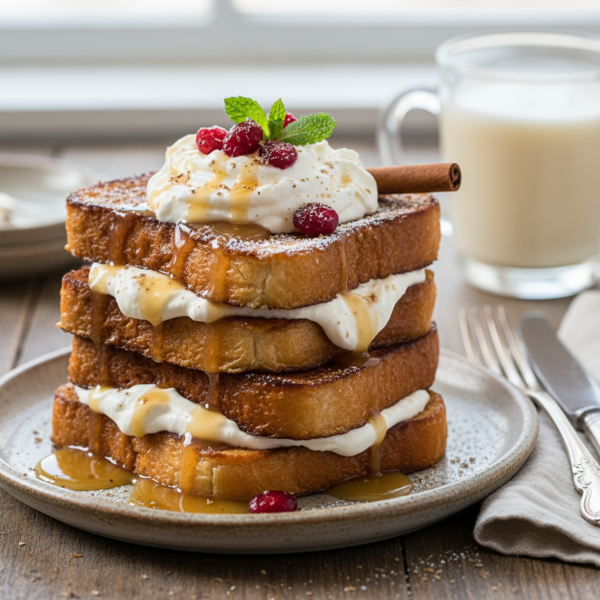 Eggnog-Inspired French Toast Delight recipe