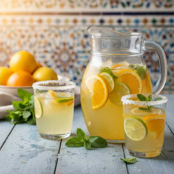 Egyptian Citrus Mint Punch recipe