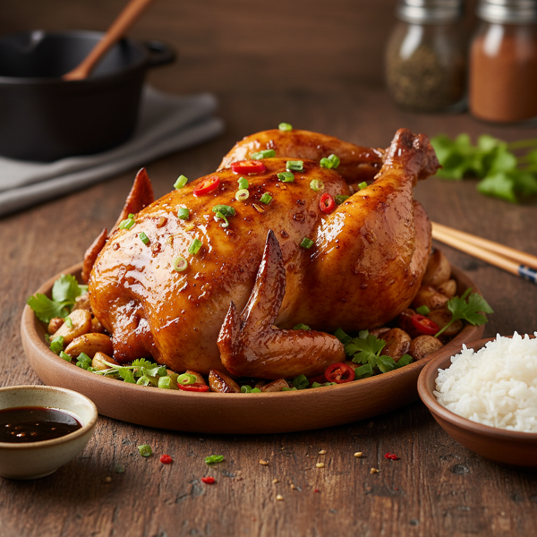 Eileen's Celebration Soy Sauce Chicken recipe