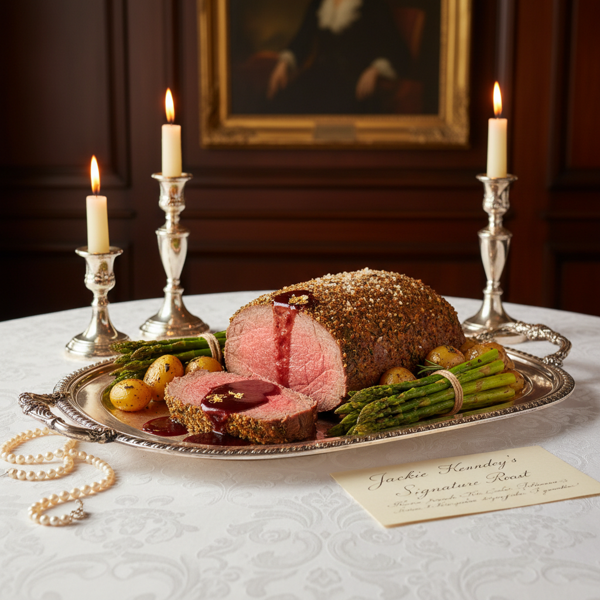 Elegance of the Tenderloin: Jackie Kennedy's Signature Roast recipe