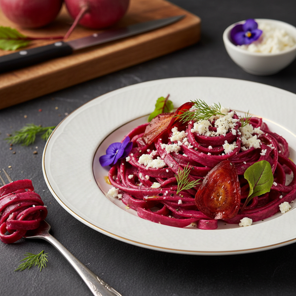 Elegant Beetroot Pasta recipe