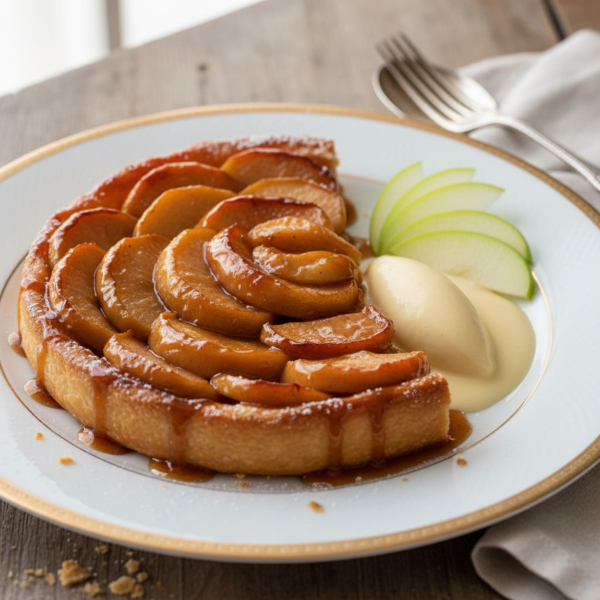 Elegant Caramelized Apple Tarte Tatin recipe