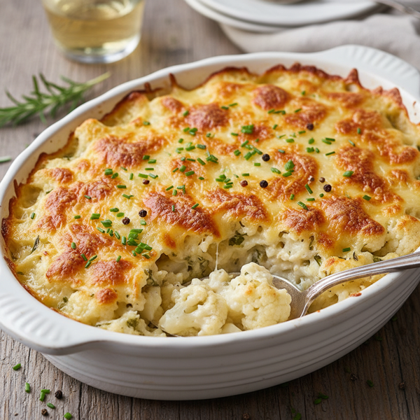 Elegant Cauliflower Gratin with Gruyère recipe