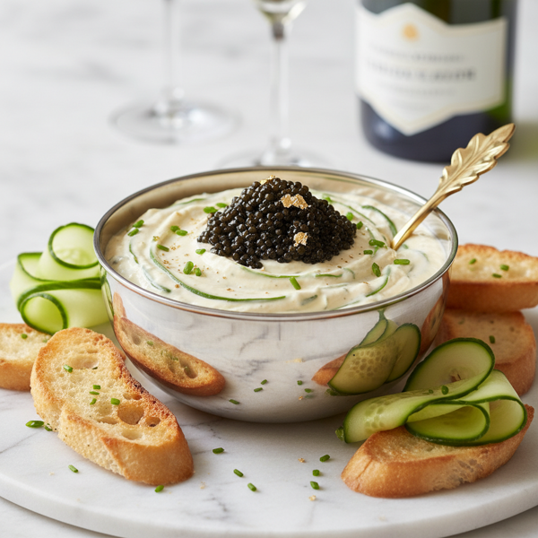 Elegant Caviar Delight Dip recipe