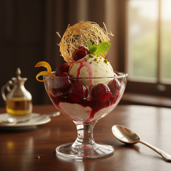 Elegant Cherry Jubilee recipe