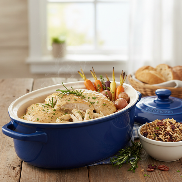 Elegant Crock-Pot Chicken Delight recipe