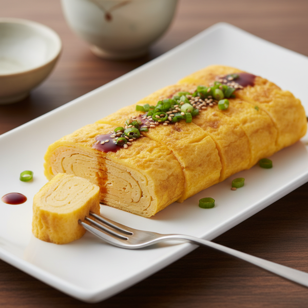 Elegant Japanese Tamago Yaki recipe