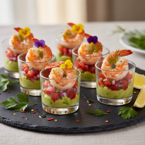 Elegant Shrimp Delight Cups recipe