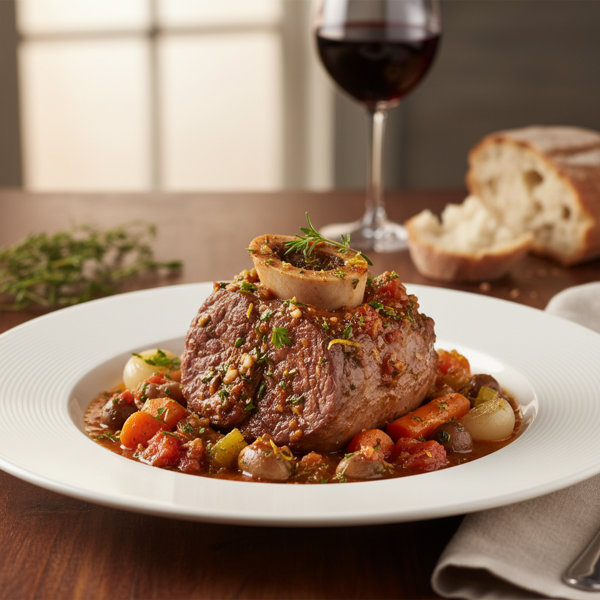 Elegant Slow-Cooked Veal Osso Buco recipe
