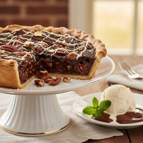 Elegant Southern Chocolate Pecan Delight recipe