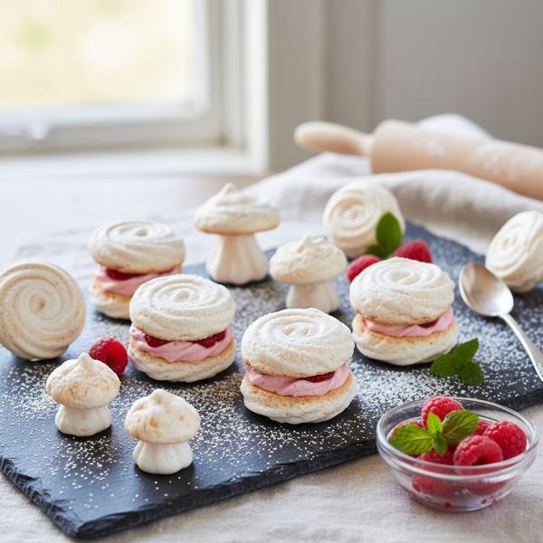 Elegant Swiss Meringue Delights recipe