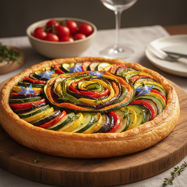 Elegant Vegetable Tart recipe