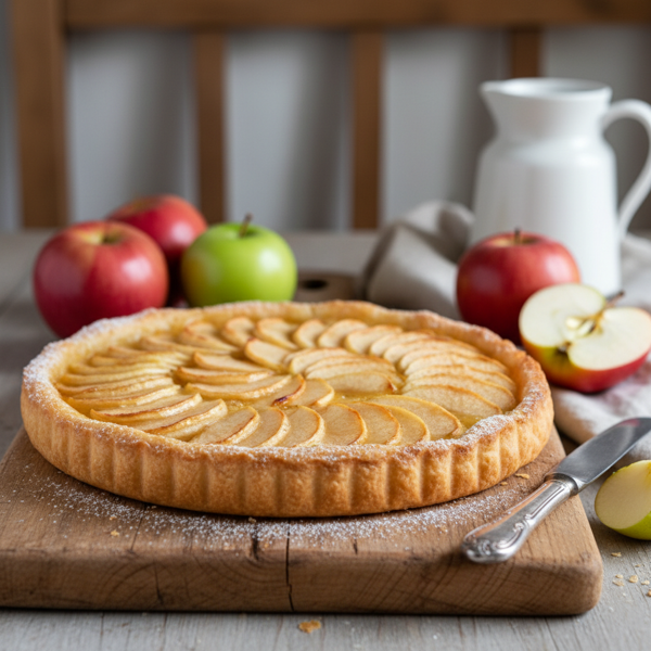 Elegantly Simple French Apple Tart recipe