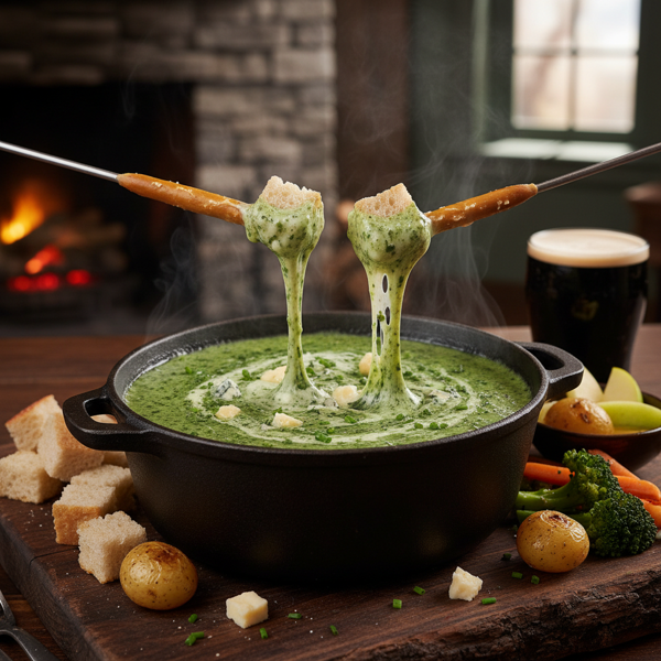 Emerald Isle Cheese Fondue recipe