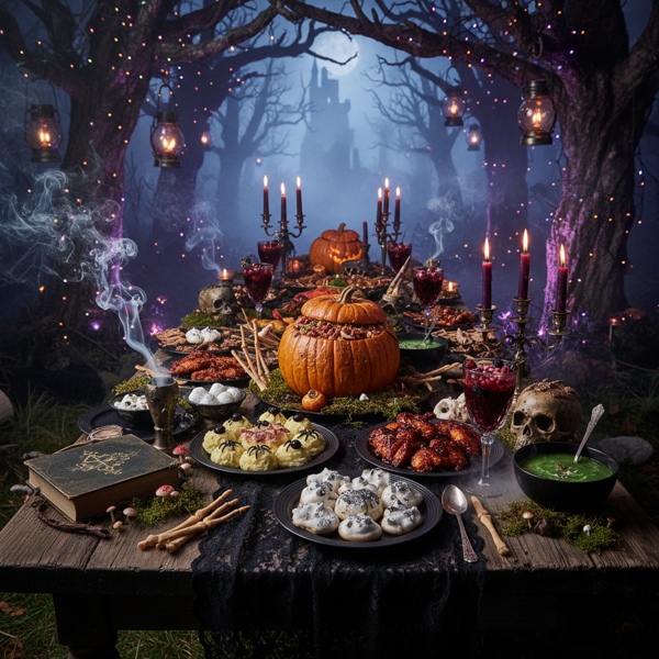 Enchanted Halloween Forest Feast recipe