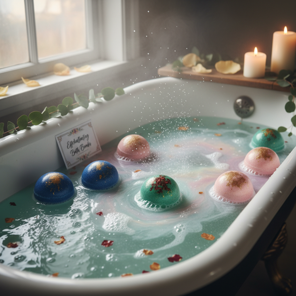 Enchanting Effervescent Bath Bombs recipe