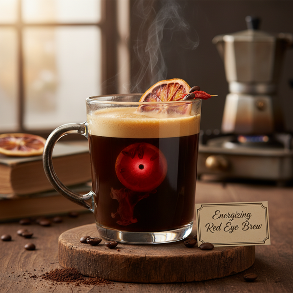 Energizing Red Eye Brew recipe