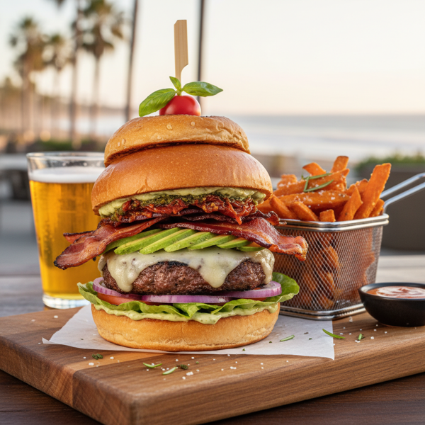 Epic California Gourmet Burger recipe