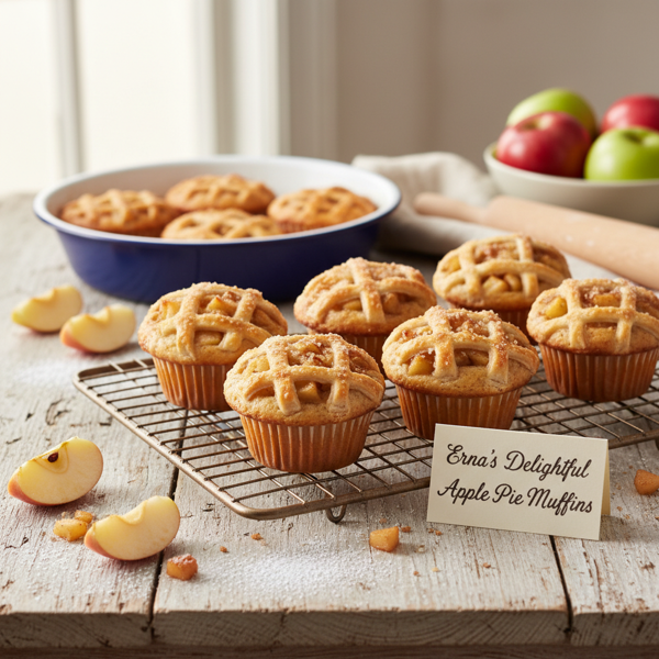 Erna's Delightful Apple Pie Muffins recipe