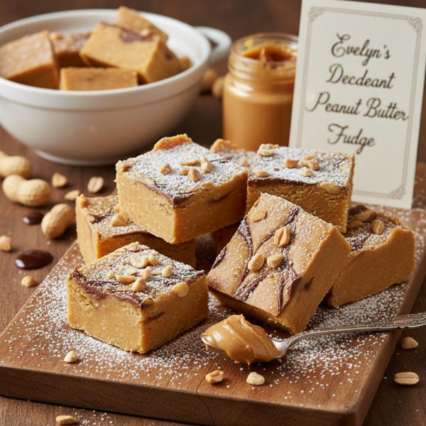 Evelyn's Decadent Peanut Butter Fudge recipe