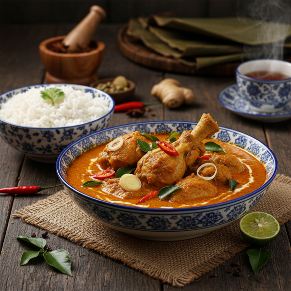 Exotic Malaysian Chicken Curry Delight recipe