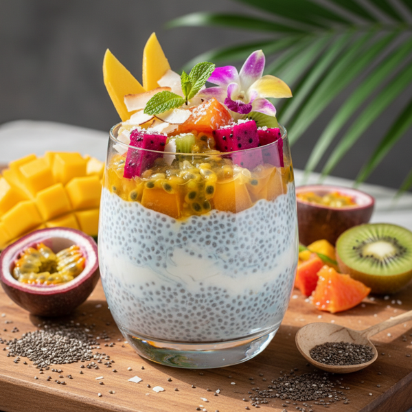 Exotic Tropical Chia Delight recipe