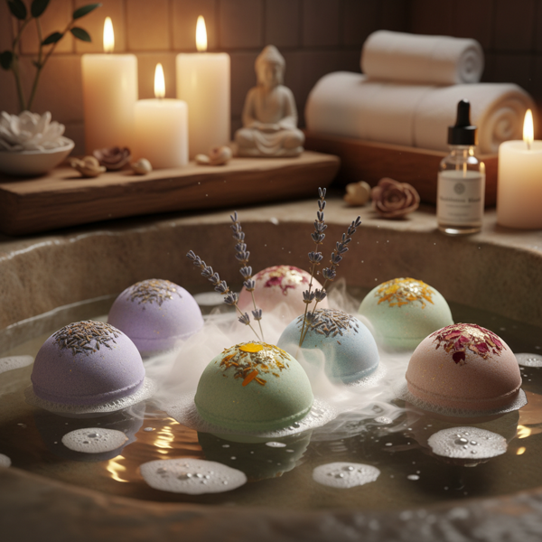 Exquisite Fizzy Meditation Bath Bombs recipe