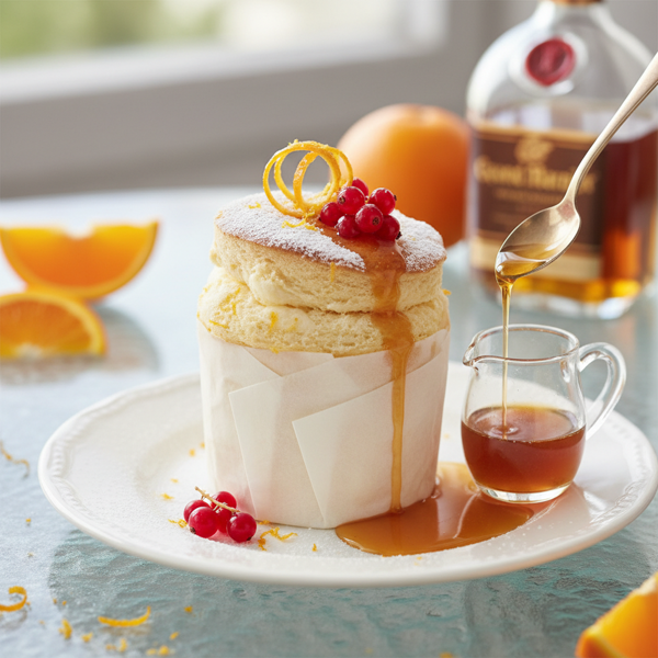 Exquisite Grand Marnier Frozen Soufflé recipe